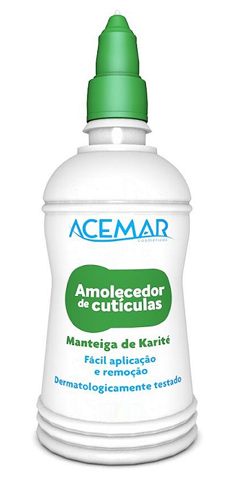 Amolecedor de Cutículas Manteiga de Karité 100ml - Acemar