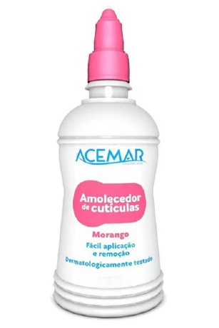 Amolecedor de Cutículas Morango 100ml - Acemar