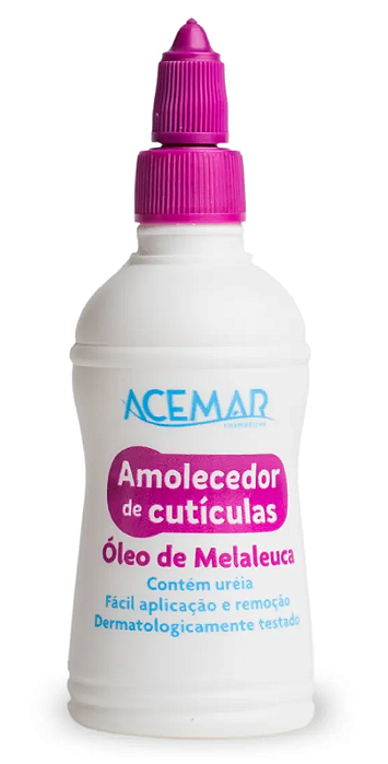 Amolecedor de Cutículas Óleo de Melaleuca 100ml - Acemar