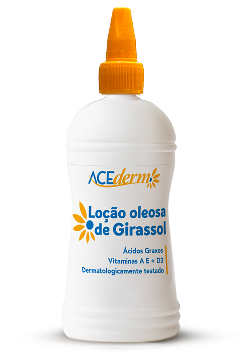 Loção Oleosa de Girassol 200ml - Acemar