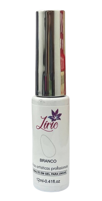 Esmalte em Gel Fino Branco - Lírio