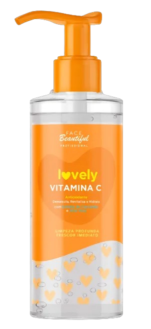 Gel de Limpeza Lovely Vitamina C - Face Beautiful