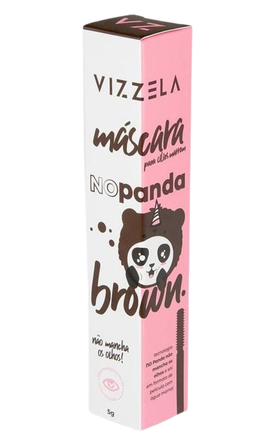 Máscara de Cílios No Panda MARROM - Vizzela