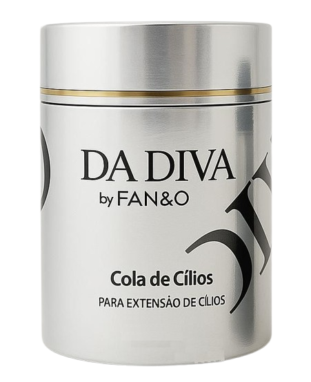 Cola de Cílios Prata 3g - Da Diva