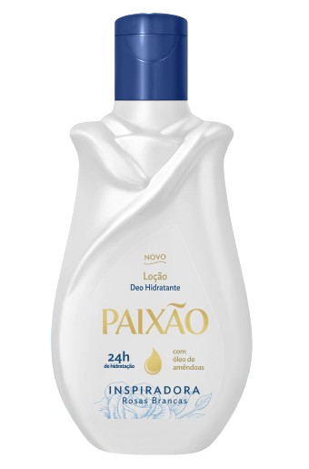 Loção Hidratante Inspiradora Rosas Brancas 200ml - Paixão