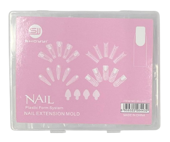 Kit de Molde F1 4 Modelos + Adesivo Reversa WJ-443 - Shoyyi