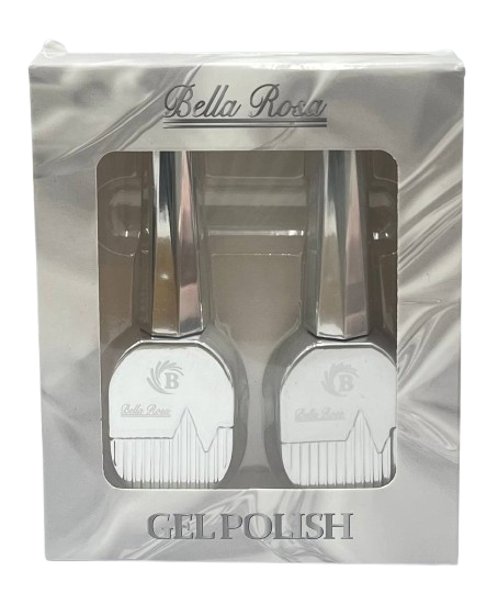 Kit Esmalte em Gel Magnético com 2 Unidades BR6098 - Bella Rosa