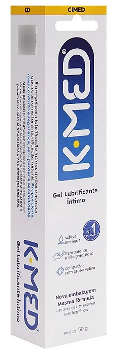 Gel Lubrificante Íntimo K-Med 50g - Cimed