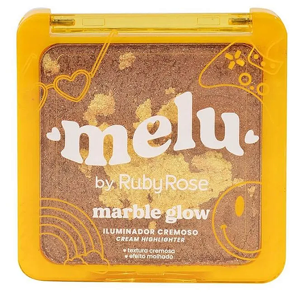 Iluminador Cremoso Melu Beach Sunset - Ruby Rose