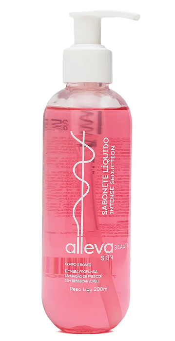 Sabonete Liquido Intense Seduction 200ml - Alleva