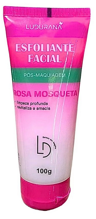 Esfoliante Facial Rosa Mosqueta - Ludurana