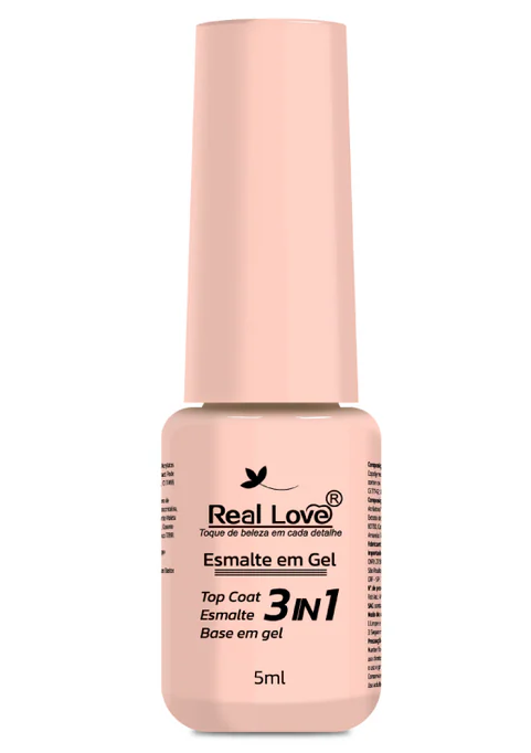 Esmalte em Gel 3 em 1 008 Pequeno - Real Love