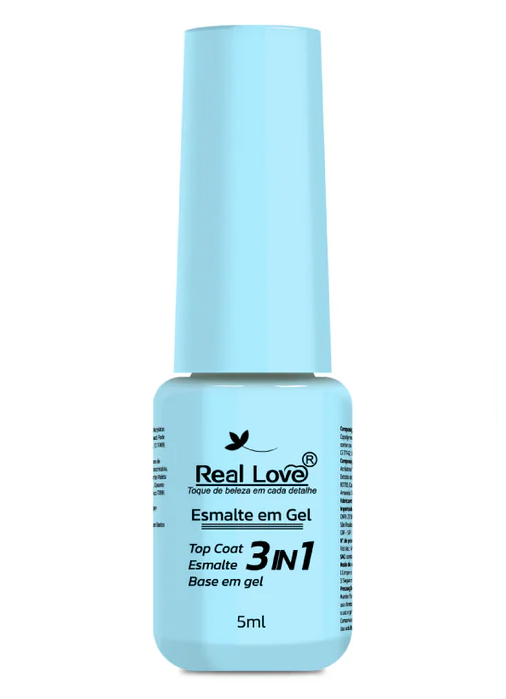 Esmalte em Gel 3 em 1 020 Pequeno - Real Love