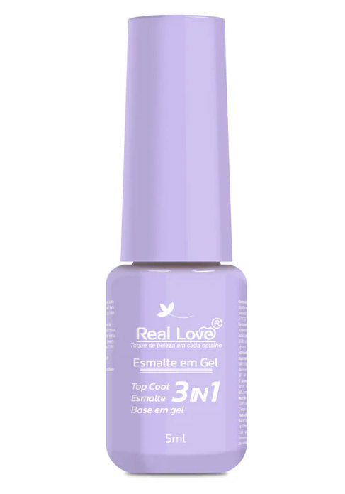 Esmalte em Gel 3 em 1 021 Pequeno - Real Love