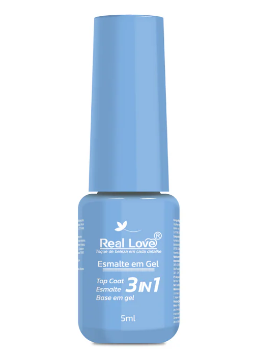 Esmalte em Gel 3 em 1 025 Pequeno - Real Love