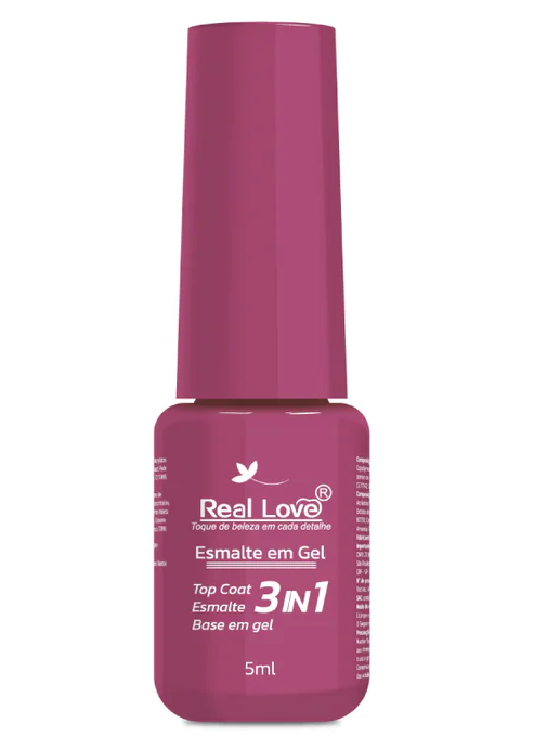 Esmalte em Gel 3 em 1 035 Pequeno - Real Love