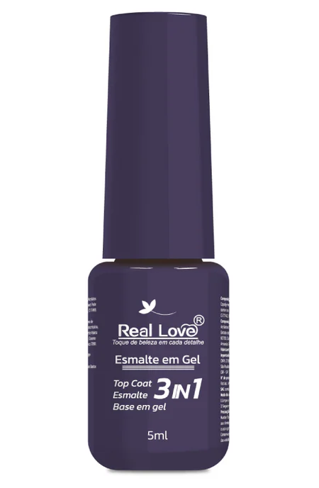 Esmalte em Gel 3 em 1 058 Pequeno - Real Love