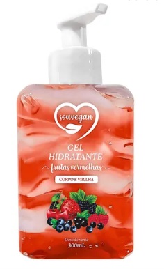 Gel Aromatizante Frutas Vermelhas 300ml - Souvegan