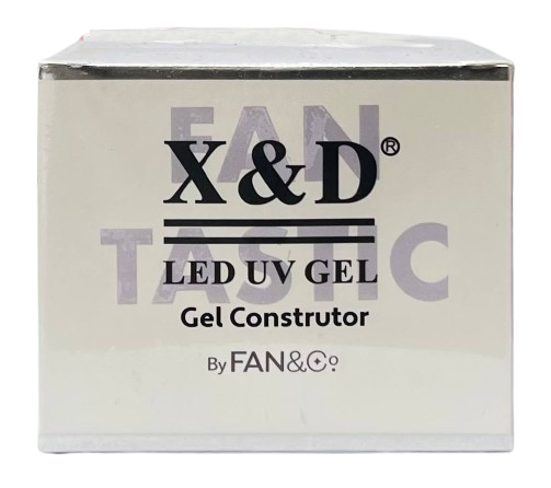 Gel Led Uv Fantastic 56g TRANSPARENTE - X&D