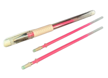 Caneta em Gel para Marcação ROSA + Refil