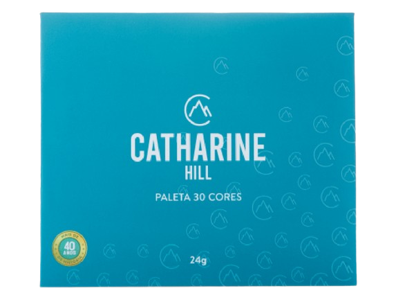 Paleta de Sombras 30 Cores - Catharine Hill