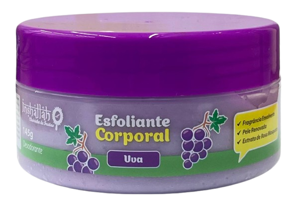 Esfoliante Corporal Uva 145g - Inshallah