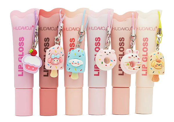Lip Gloss com Chaveiro Sortido LG-023 - Hudavioji