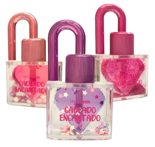 Lip Oil Cadeado Encantado Sortido - Mia Make