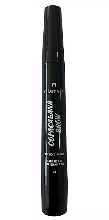 Caneta para Sobrancelha Copacabana Brow PRETO - Mia Make