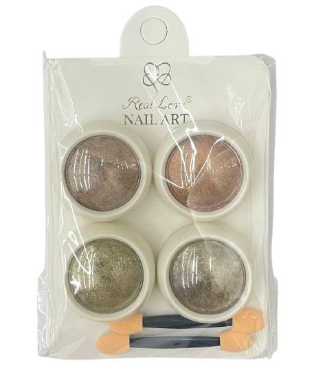 Kit Pó Cromo (Tons Terrosos) GOS70 - Real Love