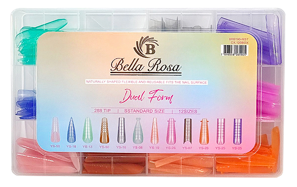 Kit de Molde F1 com 12 Modelos COLORIDO 6190-MST - Bella Rosa