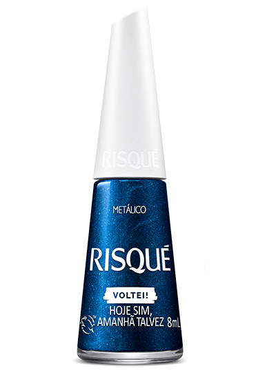 Esmalte Metálico Hoje Sim Amanhã Talvez - Risqué