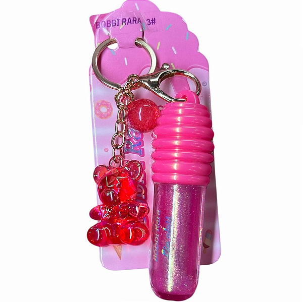 Lip Gloss com Chaveiro BRB 091 - Bobbi Rara