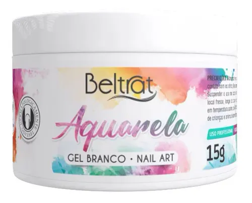 Gel Aquarela 15g Branco - Beltrat