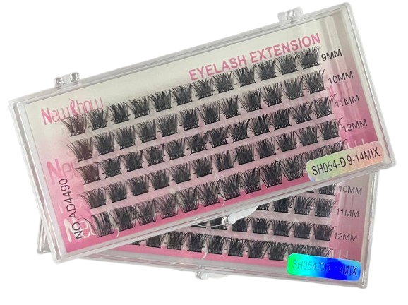 Cílios Tufo sem Nó TELA SH054 Mix (9-14) UNIDADE - New Show