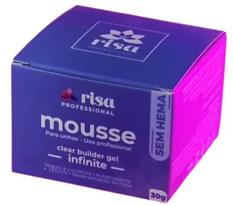 MOUSSE Clear Builder Gel 30g INFINITE - Risa