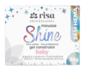 MOUSSE Gel Construtor 30g BABY - Risa