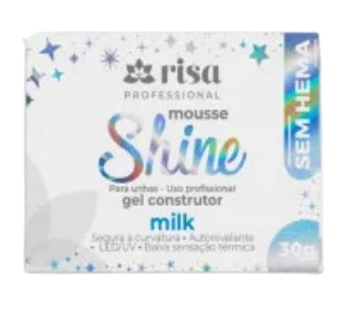 MOUSSE Gel Construtor 30g MILK - Risa