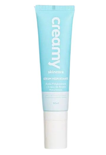Sérum Hidratante com Ácido Hialurônico - Creamy