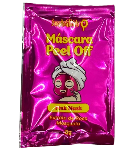 Sachê Máscara Facial Peel Off PINK - Inshallah