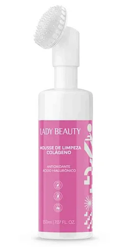 Mousse de Limpeza 150ml COLÁGENO - Lady Beauty
