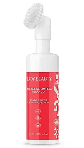 Mousse de Limpeza 150ml MELANCIA - Lady Beauty