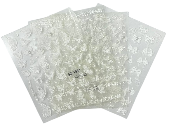 Adesivo BRANCO Sortido SD-18