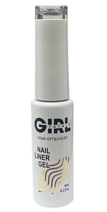 Esmalte em Gel Fino com Glitter 004 - GIRL FATALE