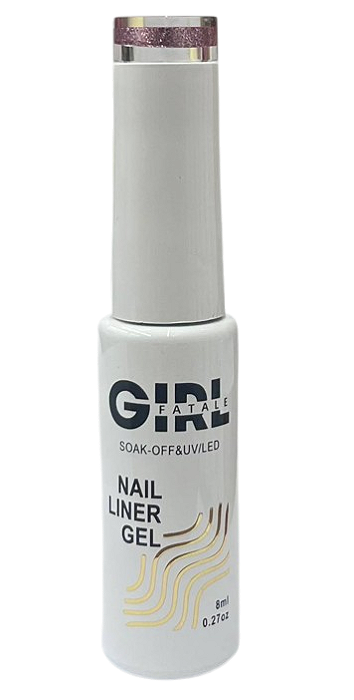 Esmalte em Gel Fino com Glitter 006 - GIRL FATALE