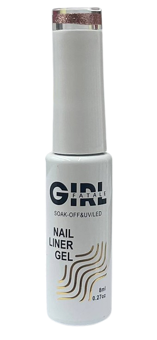 Esmalte em Gel Fino com Glitter 008 - GIRL FATALE