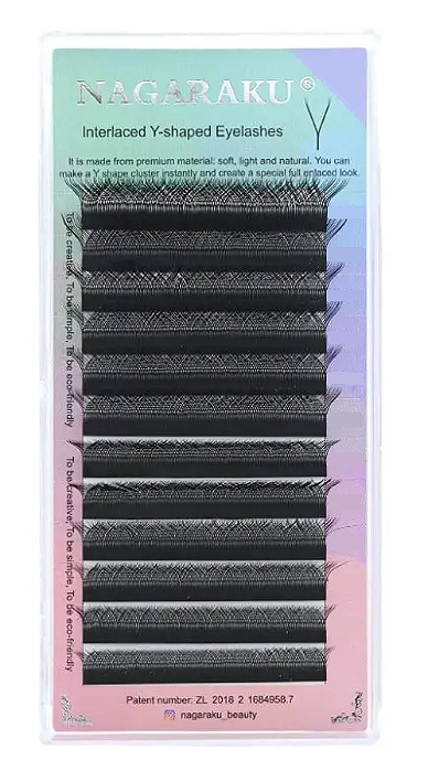 Cílios Y Volume Brasileiro 0.07M Mix (8-14) Ref.6243 - Nagaraku