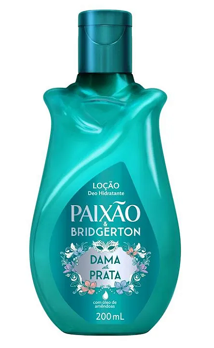 Loção Hidratante Dama de Prata 200ml - Paixão