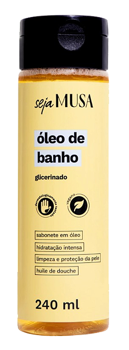 Óleo de Banho Glicerinado 240ml - Musa