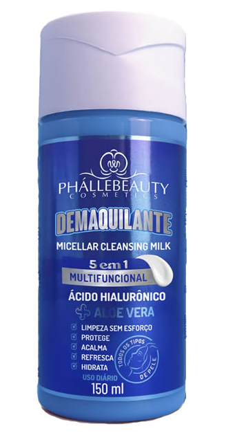 Demaquilante 5 em 1 MULTIFUNCIONAL - PhálleBeauty